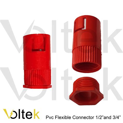 Pvc Orange Flexible Connector 12 And 34 Flex Connector For Electrical