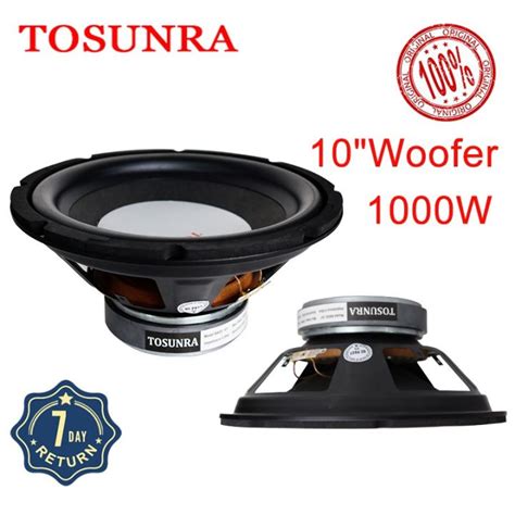 TOSUNRA BASS 101 10 Inches 1000W Subwoofer Speaker COD Lazada PH