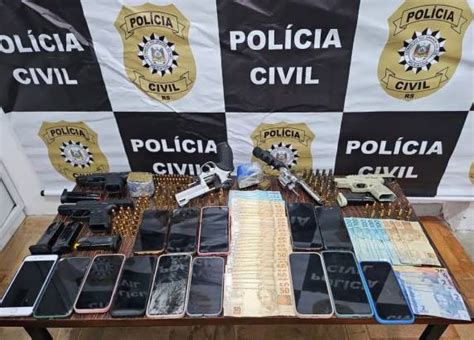 Polícia Civil Prende Líderes De Facção Criminosa Atuante Em Ijuí No