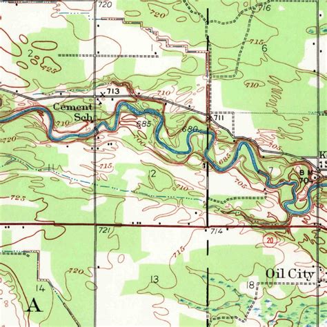 Shepherd Mi 1930 62500 Scale Map By United States Geological Survey