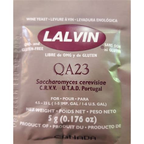 Wine Yeast Lalvin QA23 | Winemaking Yeasts and Supplies