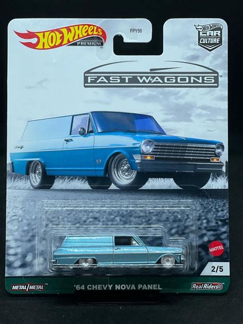 Hot Wheels Chevy Nova Panel Fast Wagons Carshoping