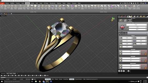 RhinoGold 6 6 Para Windows Disenos de unas Diseños de joyería Joyeria