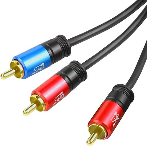 Amazon Shd Rca To Rca Subwoofer Cable Audio Cable Rca To Rca Bi