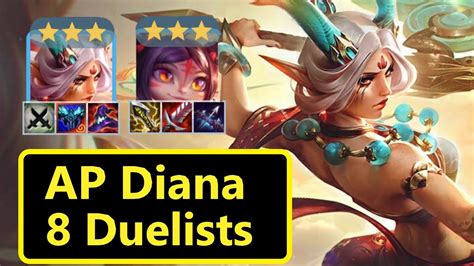 Duelist Diana Ap Tank Carry Tft Comps Full Gameplays Set