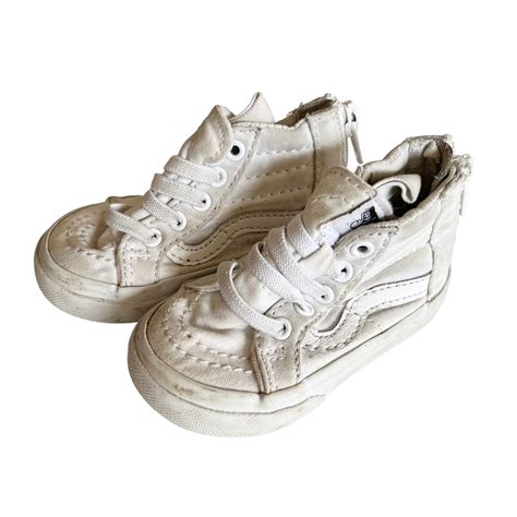 Vans White High top Sneakers