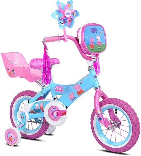 12 Inch Peppa Pig Bike With Doll Seat - Axiorg