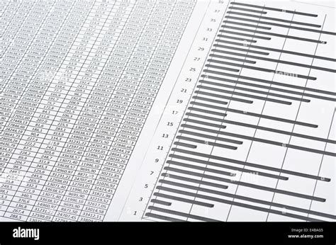 Spreadsheet background hi-res stock photography and images - Alamy