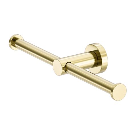 Toilet Roll Holders Brushed Gold Mecca Range Nero Tapware