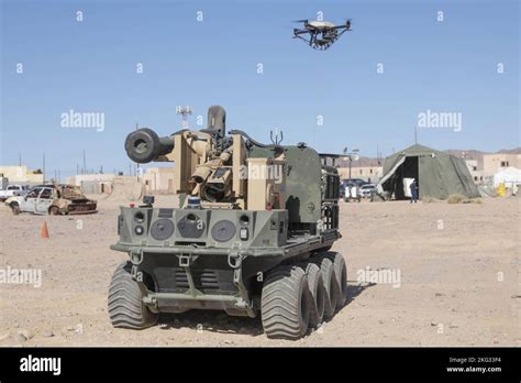 A U S Army Origin Autonomous Weapons System Uses A Tethered Uas To