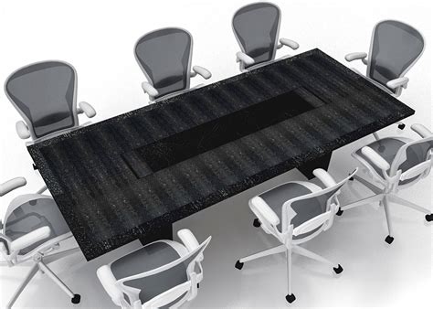 Phillips And Angley Modern Wood Conference Table