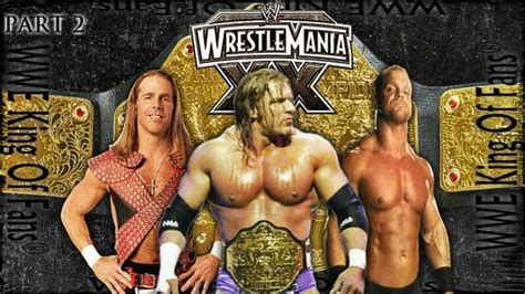 30 días, 30 luchas, 30 años de WrestleMania: Chris Benoit Vs. Triple H ...