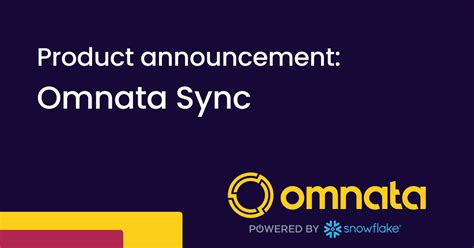 Omnata Blog Omnata Launches Omnata Sync A Snowflake Native App In The