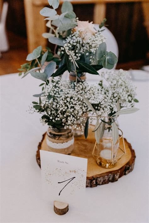Vintage Floral Wedding Centerpieces