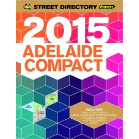 Street Directory UBD Compact Adelaide Skout Office Supplies