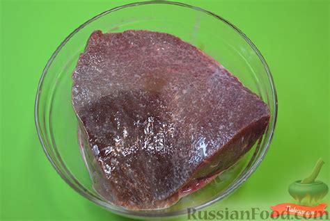 Рецепт: Жареная печень на RussianFood.com
