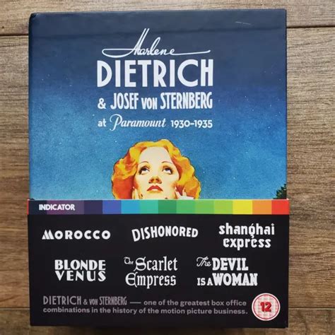 MARLENE DIETRICH & Josef Von Sternberg at Paramount 1930-1935 6 Disc Blu-Ray $166.97 - PicClick CA