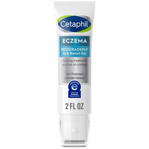 cetaphil eczema restoraderm itch relief gel  eczema prone skin  oz