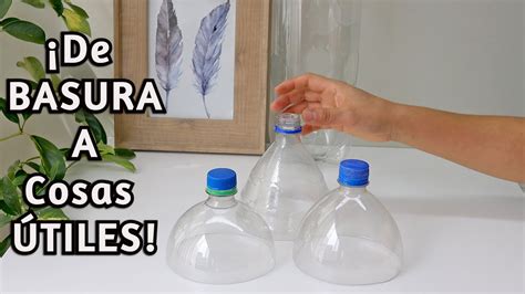 2 Magnificas Ideas con Pedazos de Botellas Plásticas para el Hogar