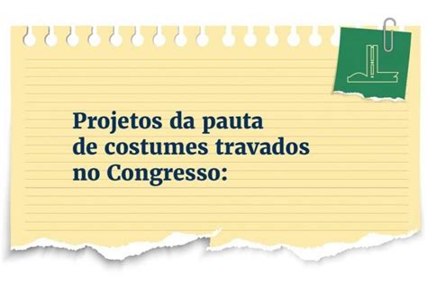 Aliados Do Governo Querem Avan O Da Pauta De Costumes Trancada No