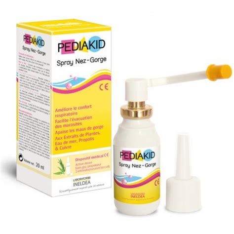 Pediakid (Педиакид) Спрей за нос и гърло, 20мл – Аптеки Медея