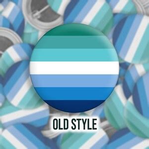 Mlm Gay Male Pride Flag Button Set Lgbtq Pinback Button Older Style See Description Etsy