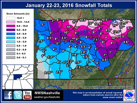 Snowfall Map : The Original Weather Blog: A Look at Northeast Snowfall ...