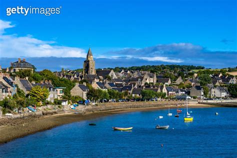 Picturesque Breton Village Saint Suliac At The Atlantic Coast In