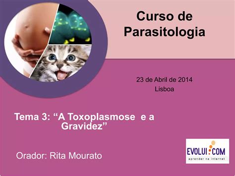 Toxoplasmose E A Gravidez Ppt