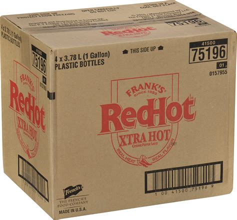Amazon Frank S RedHot Original Hot Sauce Fl Oz Hot Sauces