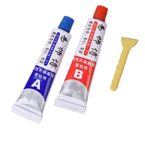 2PCS Super Strong Epoxy Clear Glue AB Adhesive Col... – Grandado