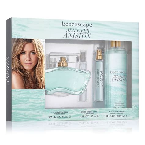 ($84 Value) Jennifer Aniston Beachscape Perfume Gift Set for Women, 3 ...