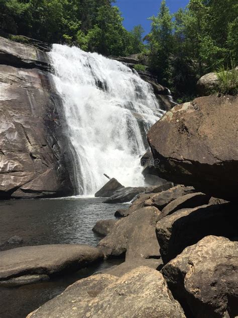 Rainbow falls stock photo. Image of falls, carolina, western - 56087108