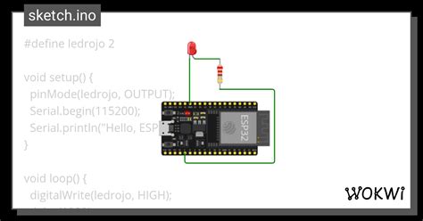 Led B Sico Wokwi Esp Stm Arduino Simulator