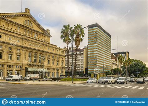 Colon Theater Exterior Facade Stock Image - Image of facade, architecture: 268846345