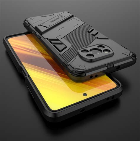 Capa Armadura Resistente Anti Impacto Suporte Para Xiaomi Poco X