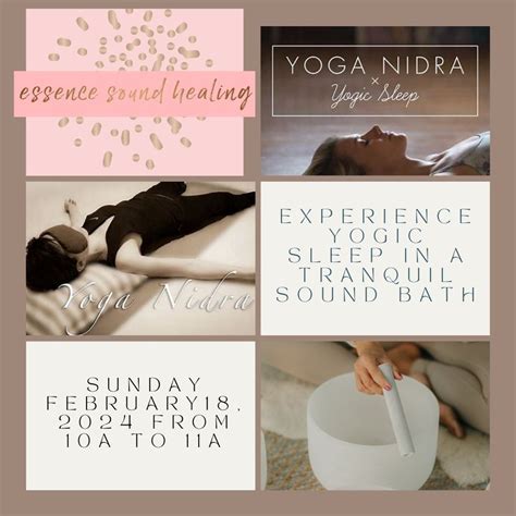 Yoga Nidra And Sound Bath Immersion Experience Essence Sound Healing