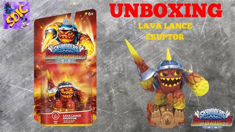 Unboxing Skylanders Superchargers Lava Lance Eruptor Youtube