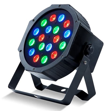 Jeu de lumière Projecteur PARTY PAR181 PAR à LED 18x1W RGB 7 canaux