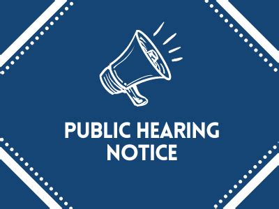 Notice Of Public Hearing Hondo Isd