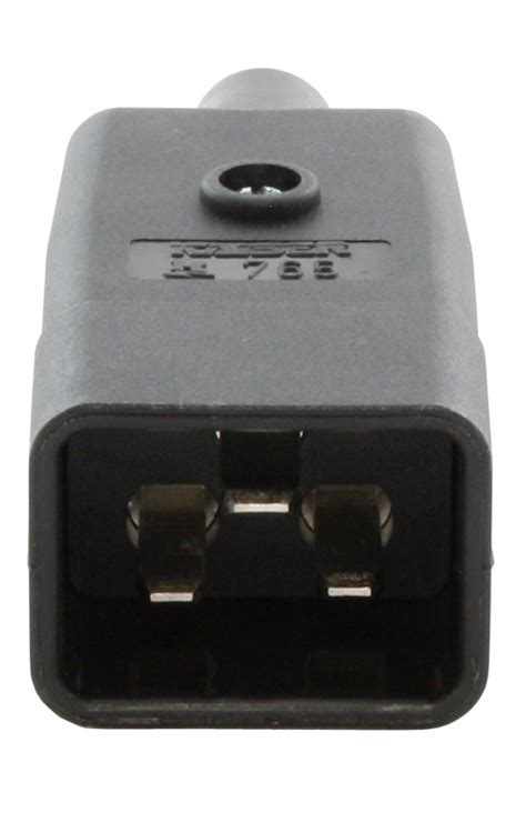 Buy IEC C20 Male Rewireable Connector | Comms Express