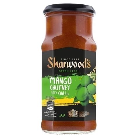 SHARWOODS MANGO CHUTNEY WITH CHILLI Fmcgtrading Co Uk