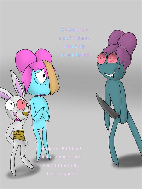 Pibby meets Stalker Pibby (+Stalker Pibby Bun Bun) by Poeman005 on DeviantArt