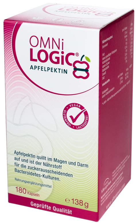 Buy Omni Biotic Omni Logic Apple Pectin - 180 Vegan Capsules Gluten