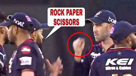 Virat Kohli Playing Rock Paper Scissor Virat Kohli Play Stone Paper