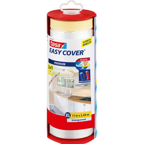 Tesa Easy Cover Folie Masker Met Afplaktape In Dispenser Mmx M