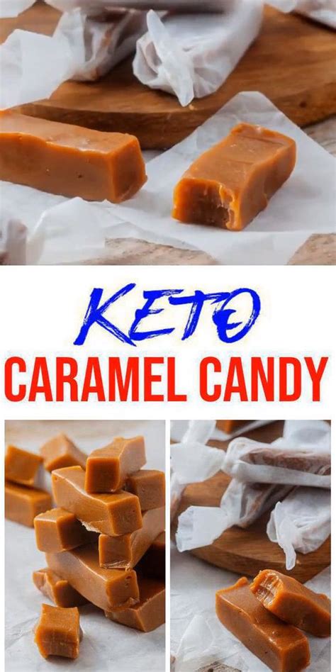 BEST No Bake Keto Candy! Low Carb Keto Caramel Candies Idea – Sugar Free – 3 Ingredient Quick ...