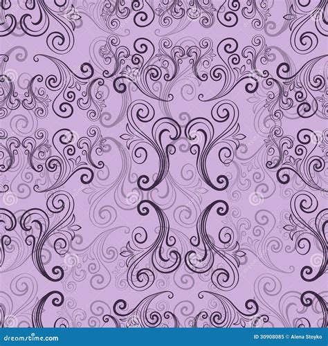 Безшовные фиолетовые обои