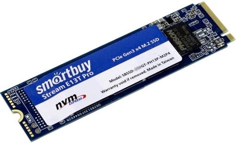 Купить sSD Smart Buy Stream E13T Pro 256GB SBSSD-256GT-PH13P-M2P4 в ...