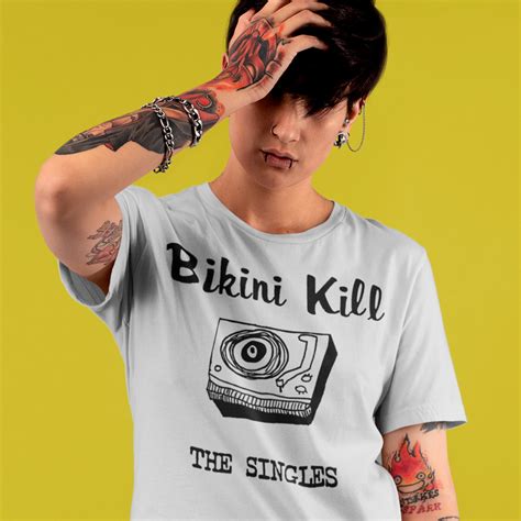 Camiseta Bikini Kill The Singles Punk Rock Ethan Hawke Elo